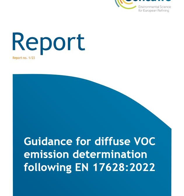 Guidance for diffuse VOC emission determination following EN 17628:2022