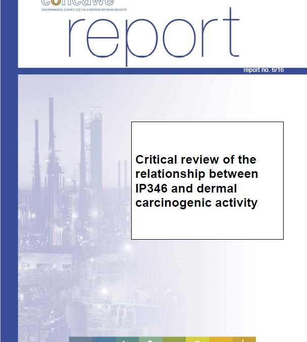 Critical review of the relationship between IP346 and dermal carcinogenic activity