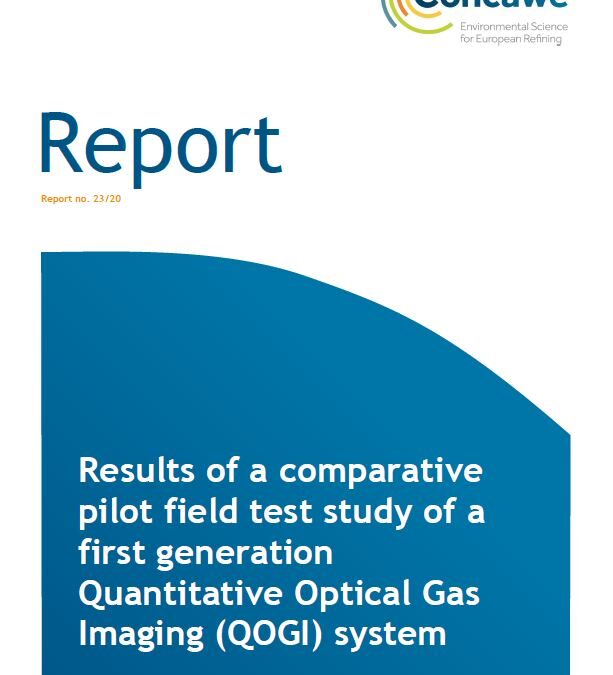 Results of a comparative pilot field test study of a first generation Quantitative Optical Gas Imaging (QOGI) system