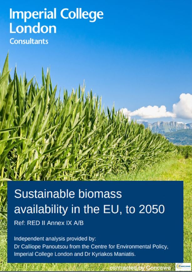 Sustainable biomass availability in the EU, to 2050