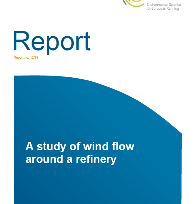 A study of wind flow around a refinery