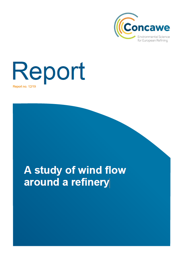 A study of wind flow around a refinery