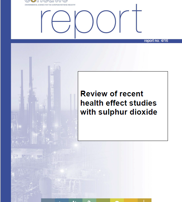 Review of recent health effect studies with sulphur dioxide