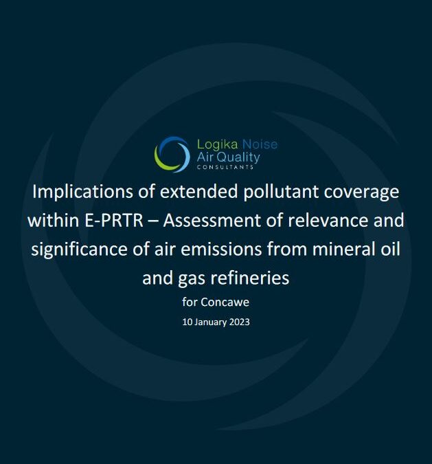 Implications of extended pollutant coverage within E-PRTR – Assessment of relevance and significance of air emissions from mineral oil and gas refineries